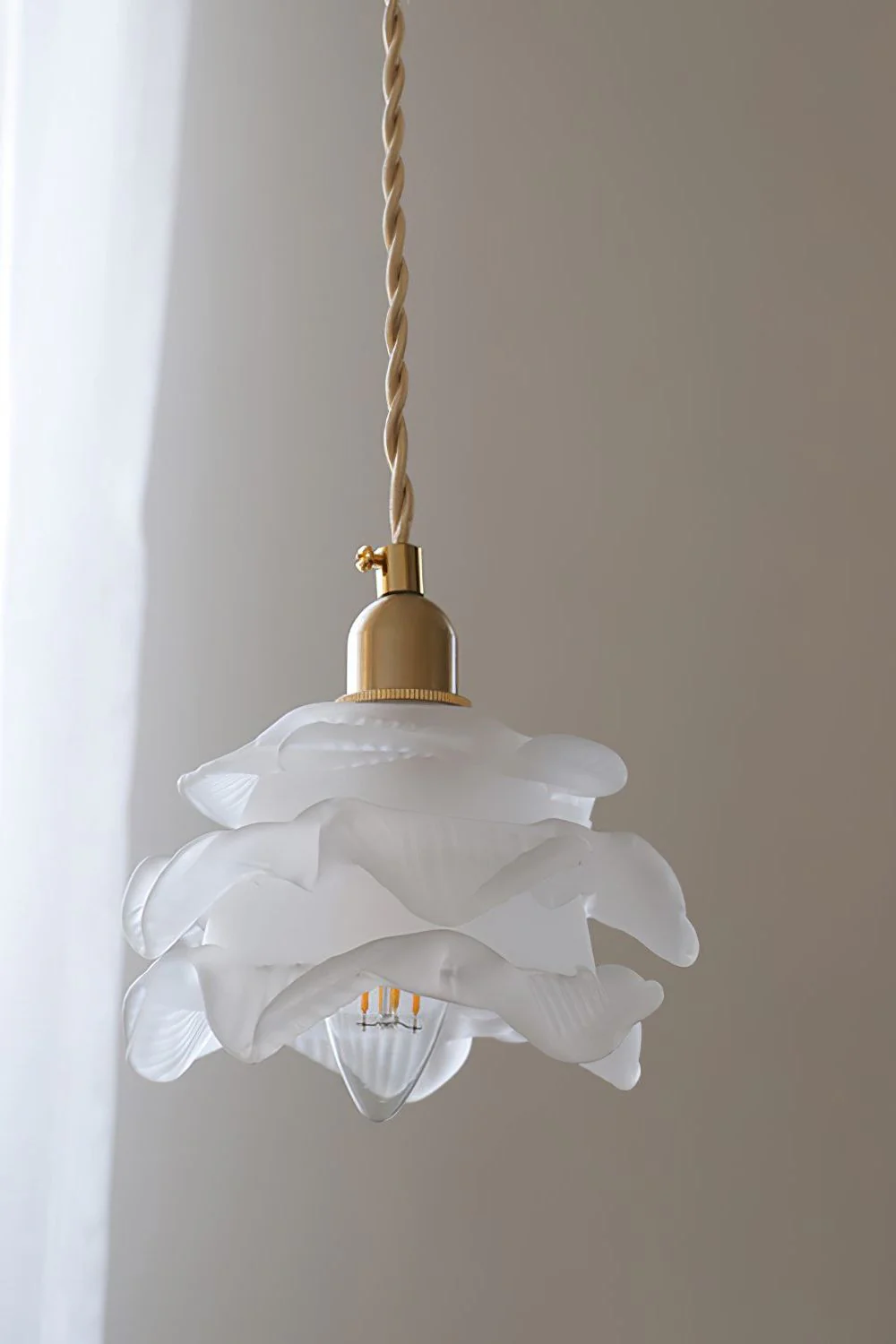 1970 Retro Bloom Glass Pendant Light - Image 19