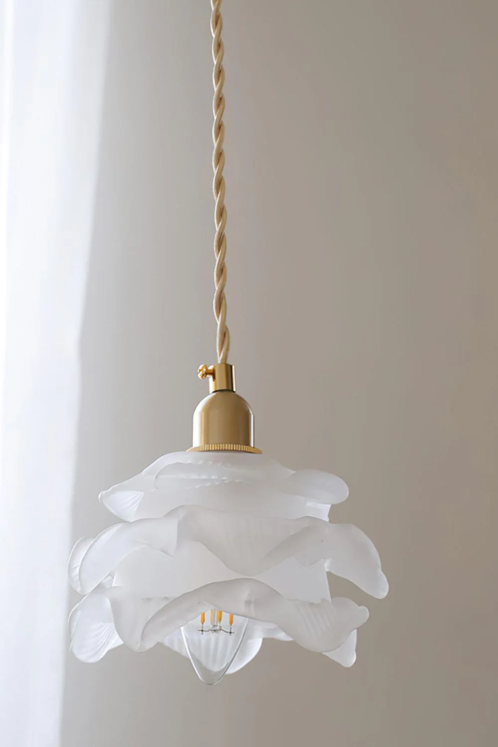 1970 Retro Bloom Glass Pendant Light - Image 20