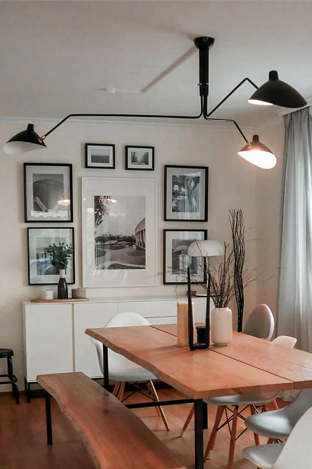 3 Arm Ceiling Light - Image 10