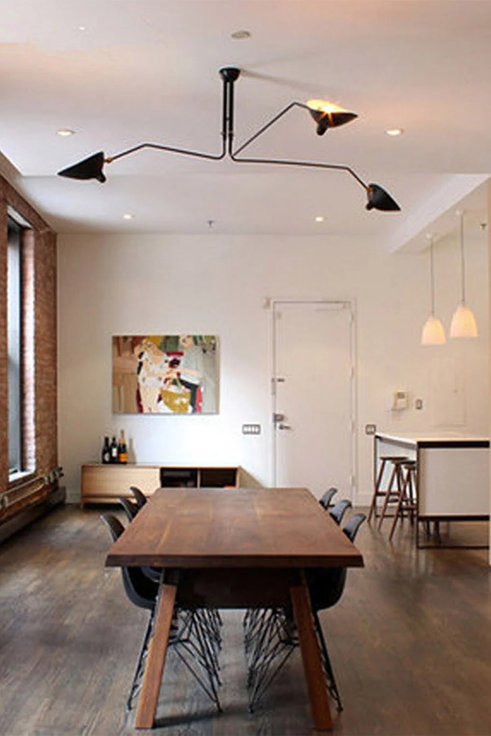 3 Arm Ceiling Light - Image 11