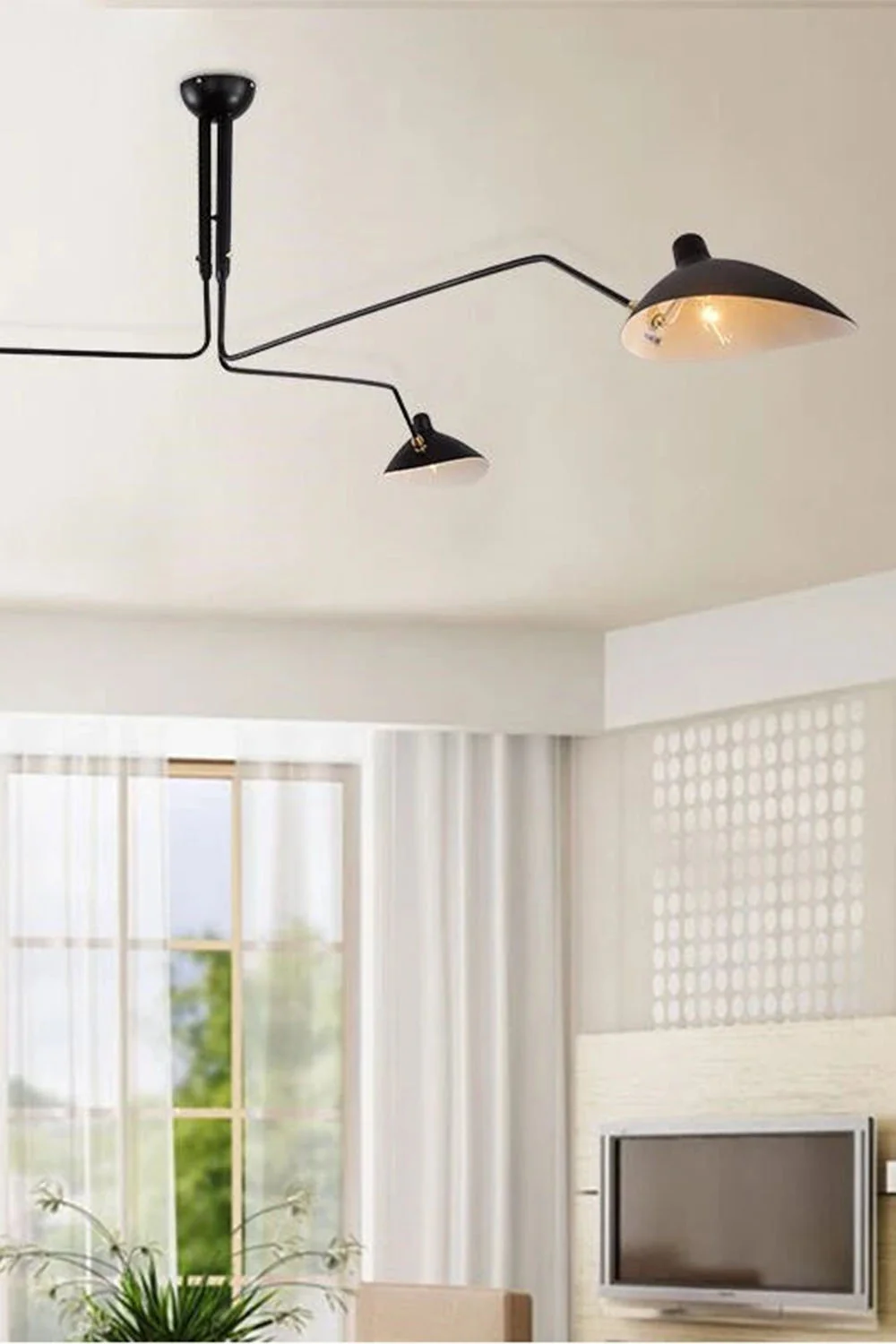 3 Arm Ceiling Light - Image 20