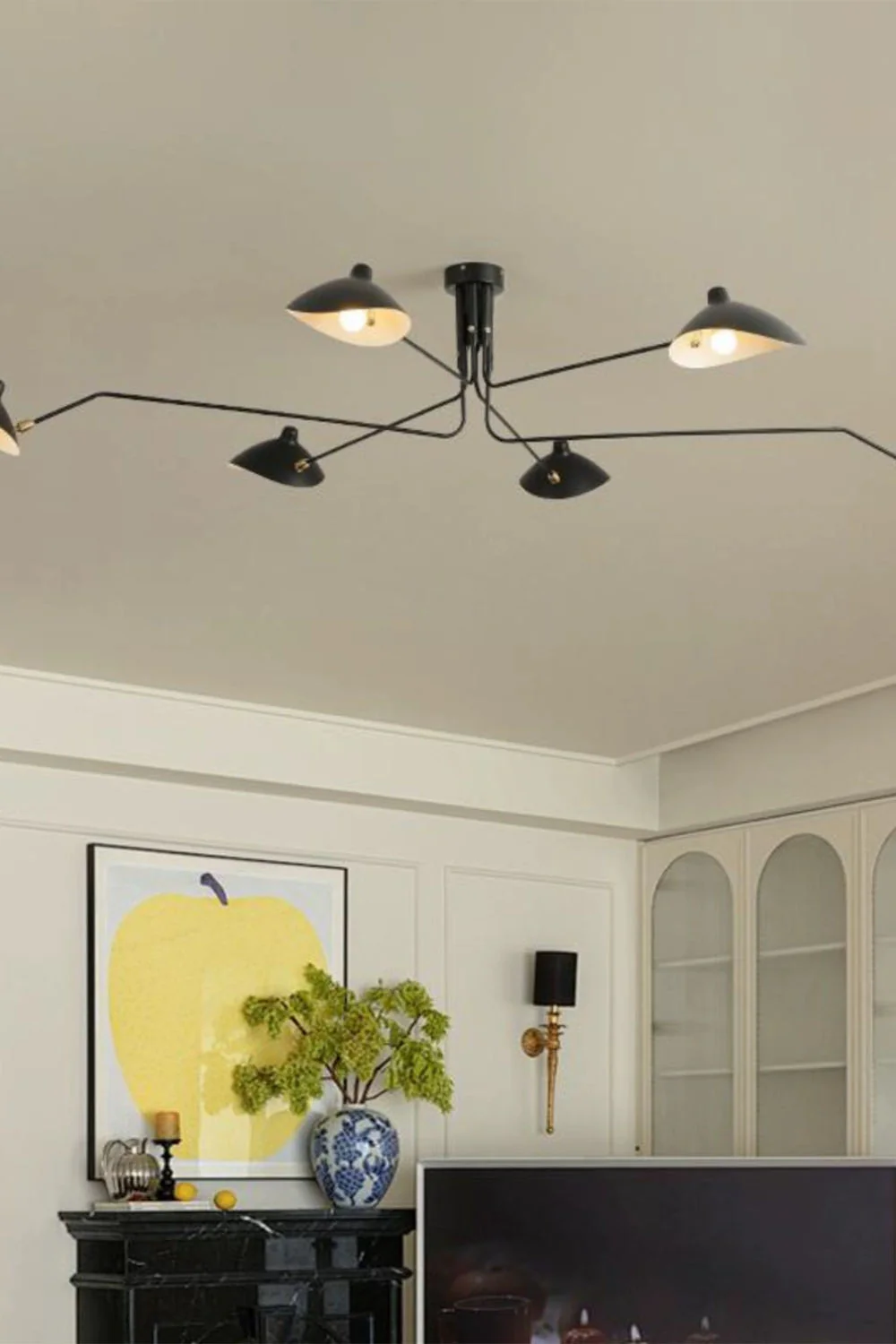 3 Arm Ceiling Light - Image 24