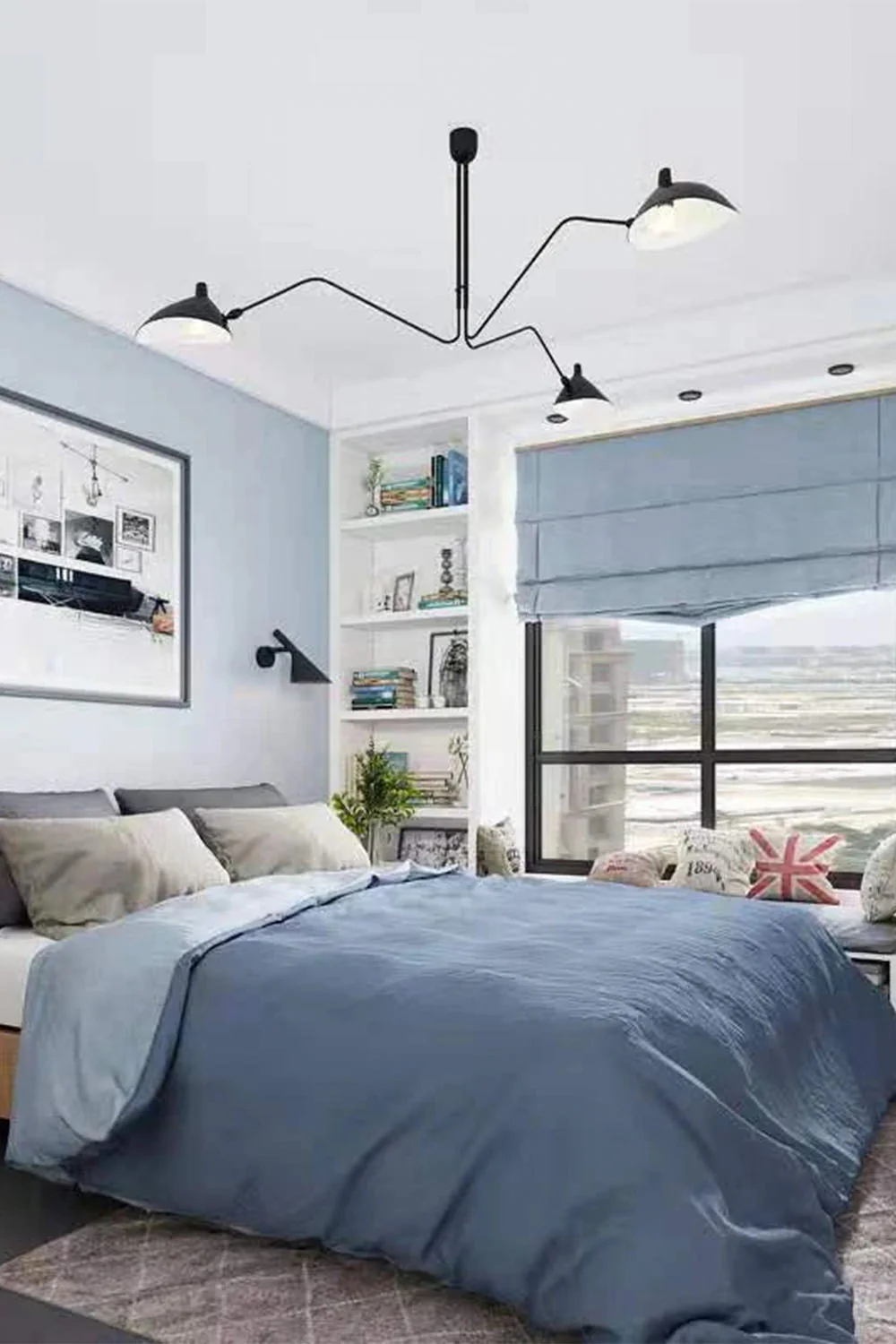 3 Arm Ceiling Light - Image 4