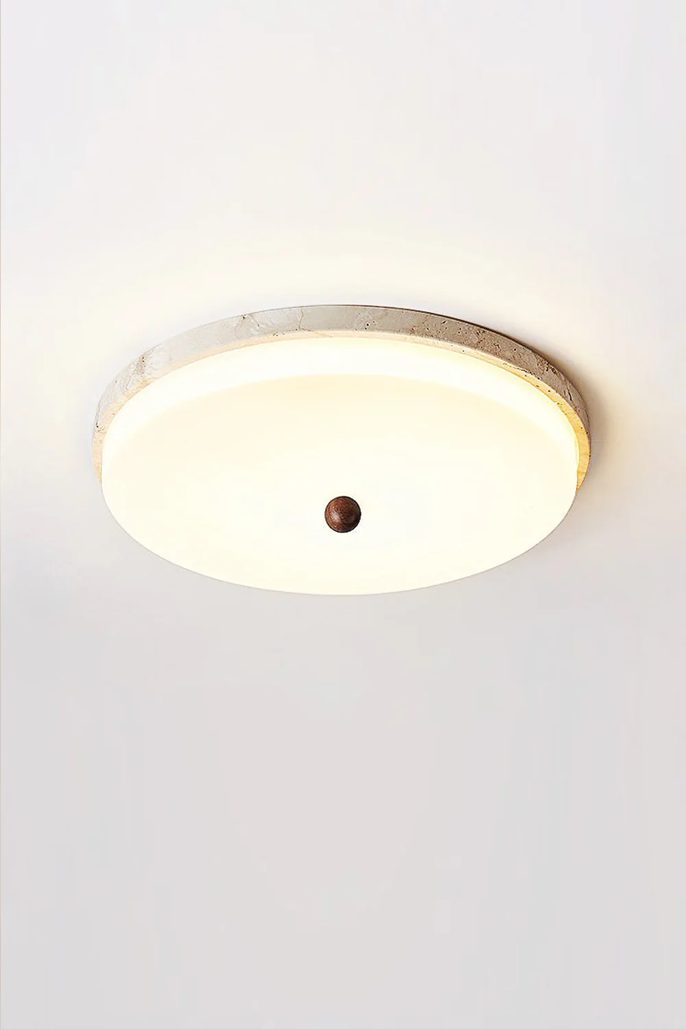 Aeon Travertine Globe Ceiling Light - Image 13