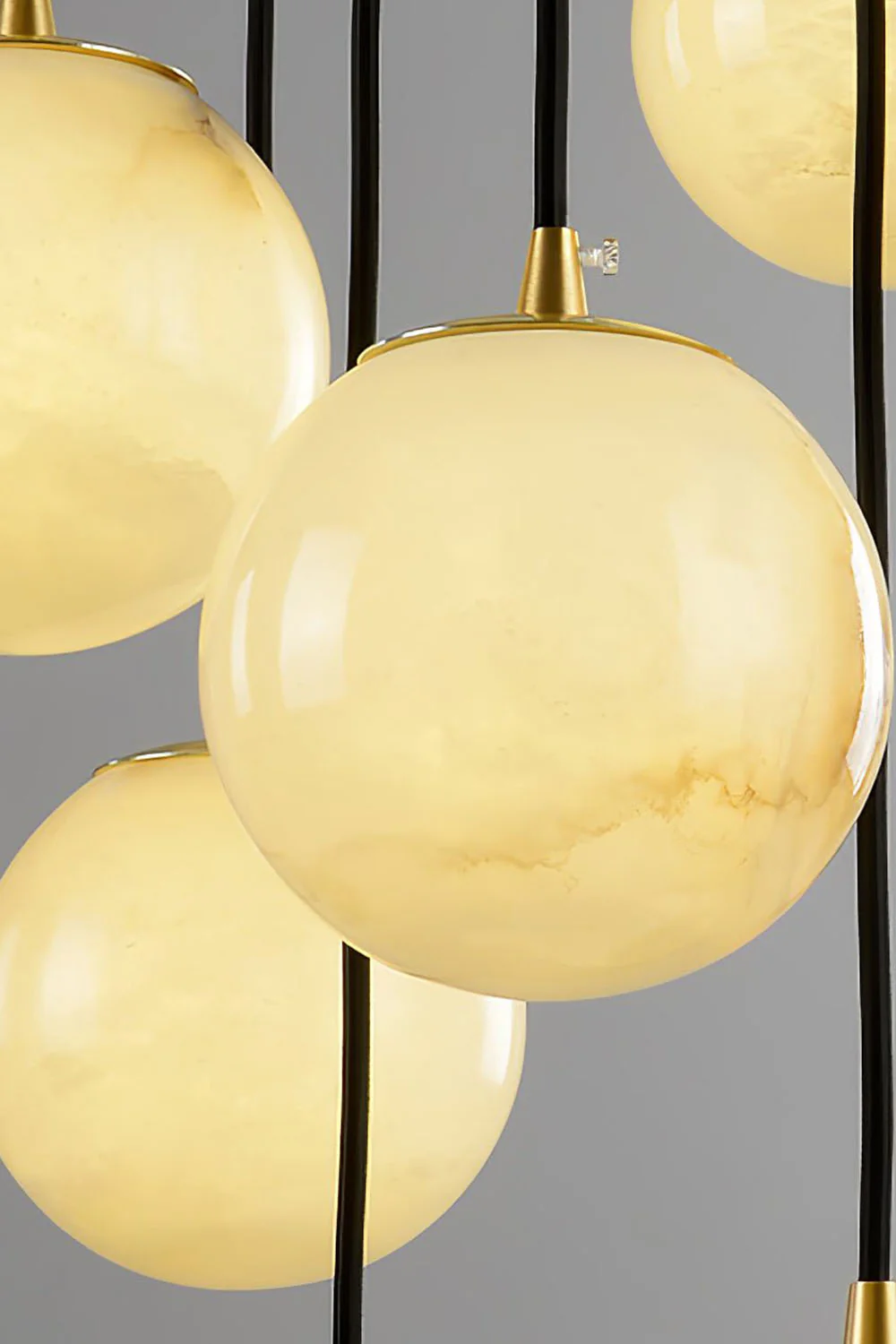 Alabaster Balls Cluster Chandelier - Image 19