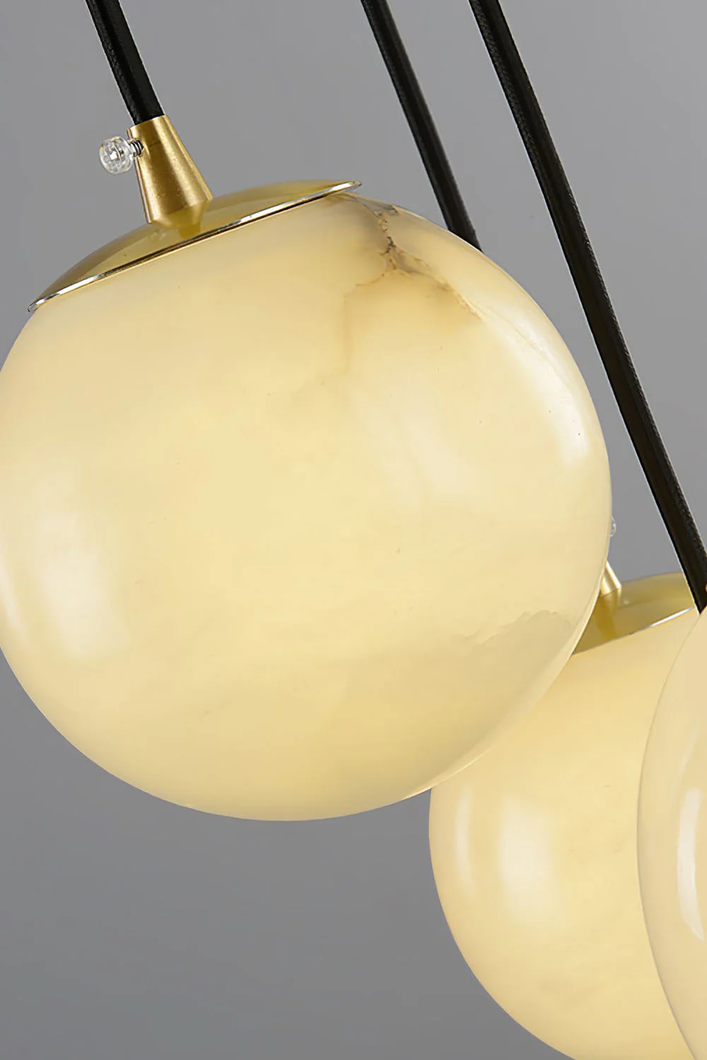 Alabaster Balls Cluster Chandelier - Image 20