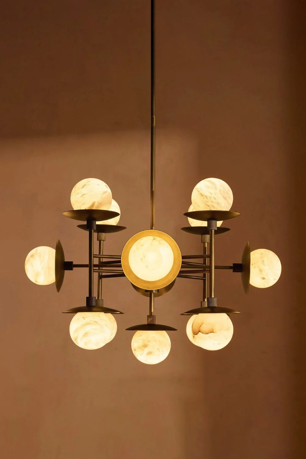 Alabaster Cara Round Chandelier - Image 4