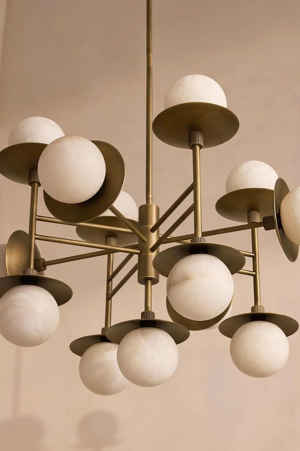 Alabaster Cara Round Chandelier - Image 6