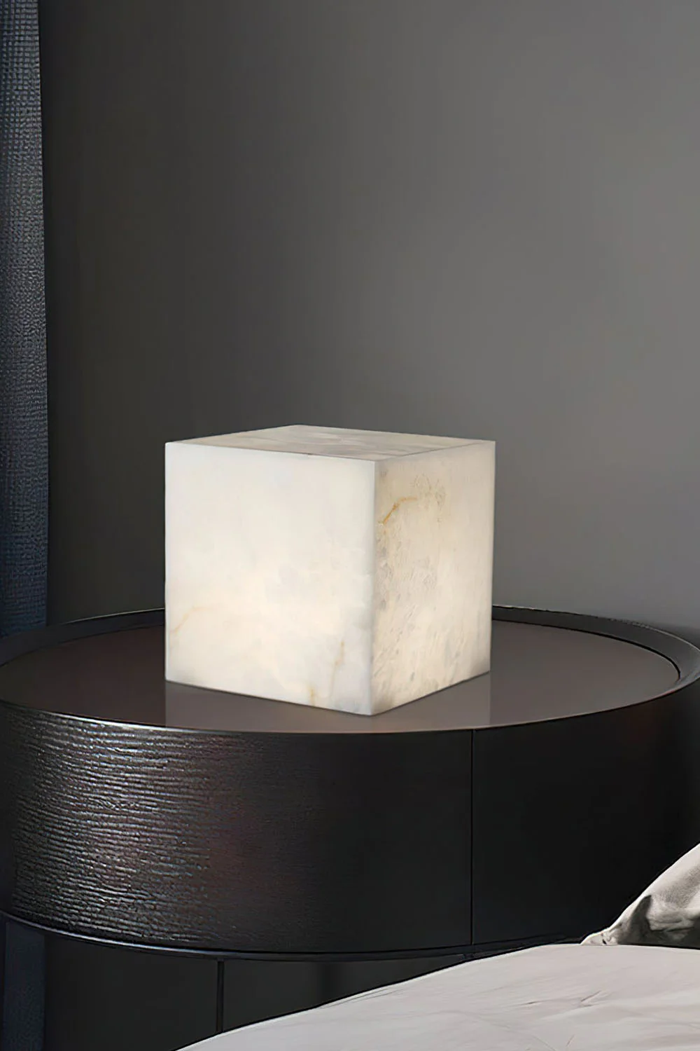 Alabaster Cubic Table Lamp - Image 15