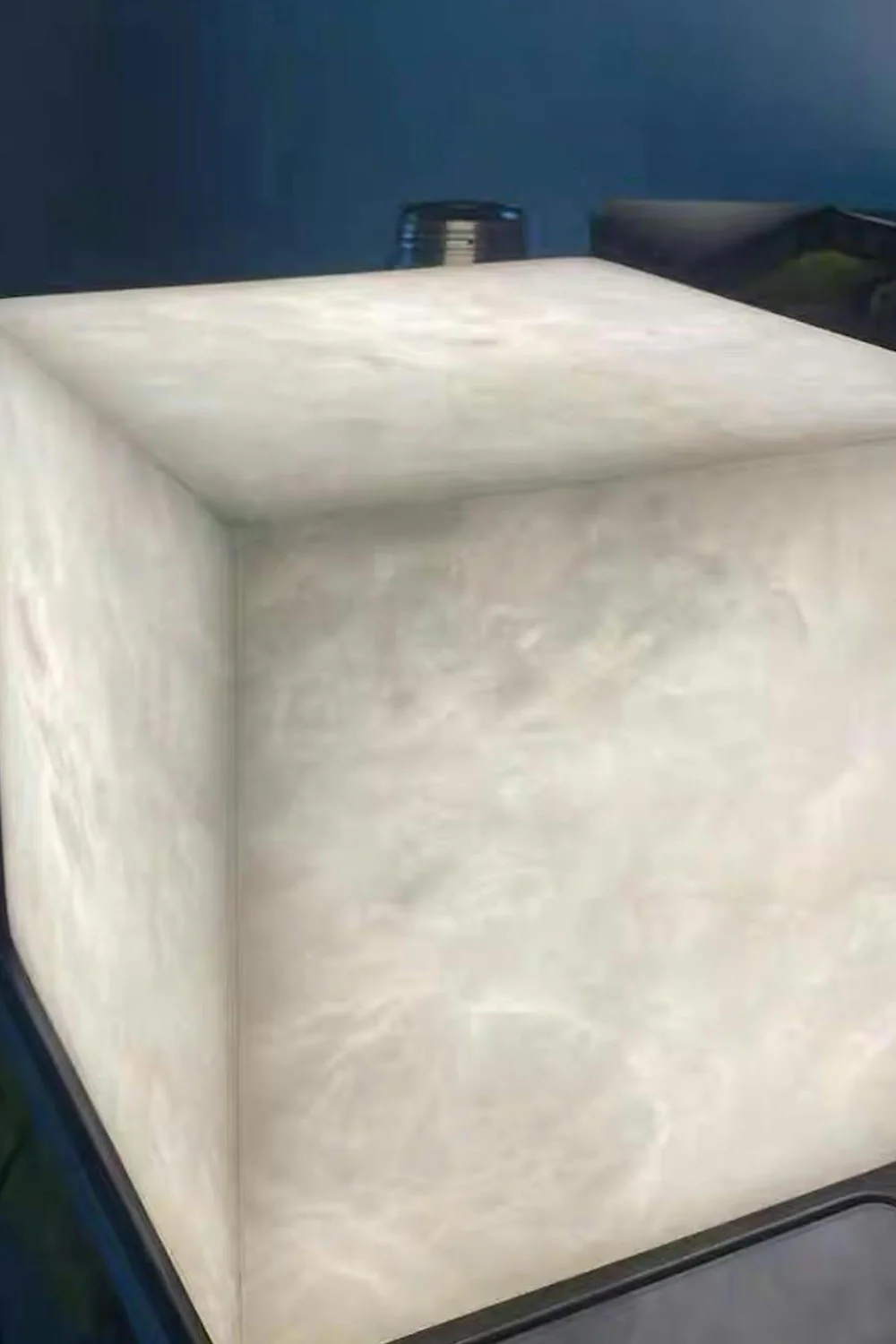 Alabaster Cubic Table Lamp - Image 17
