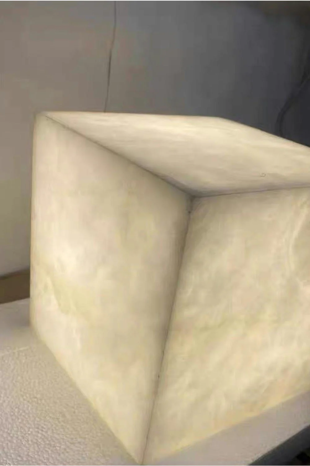 Alabaster Cubic Table Lamp - Image 18
