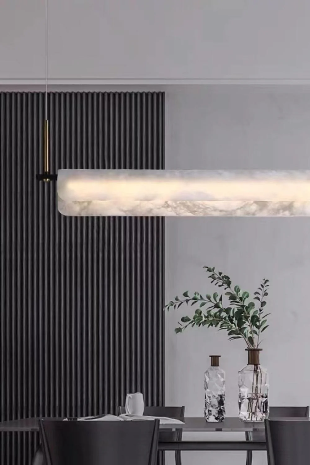 Alabaster Dining Linear Chandelier - Image 10