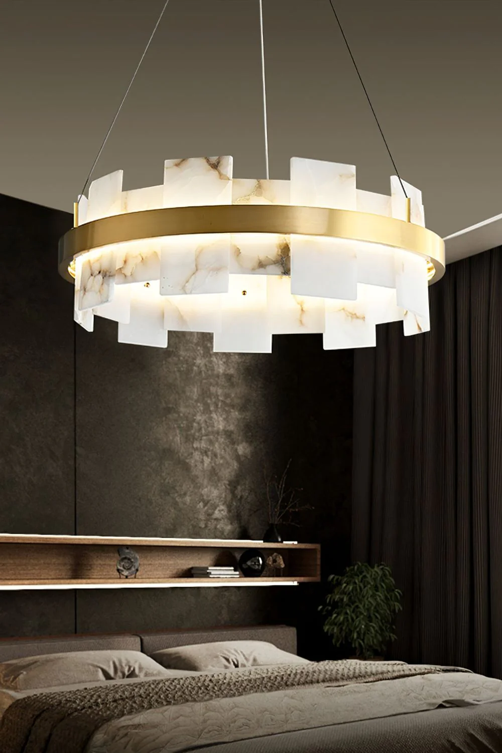 Alabaster Halo Chandelier - Image 3