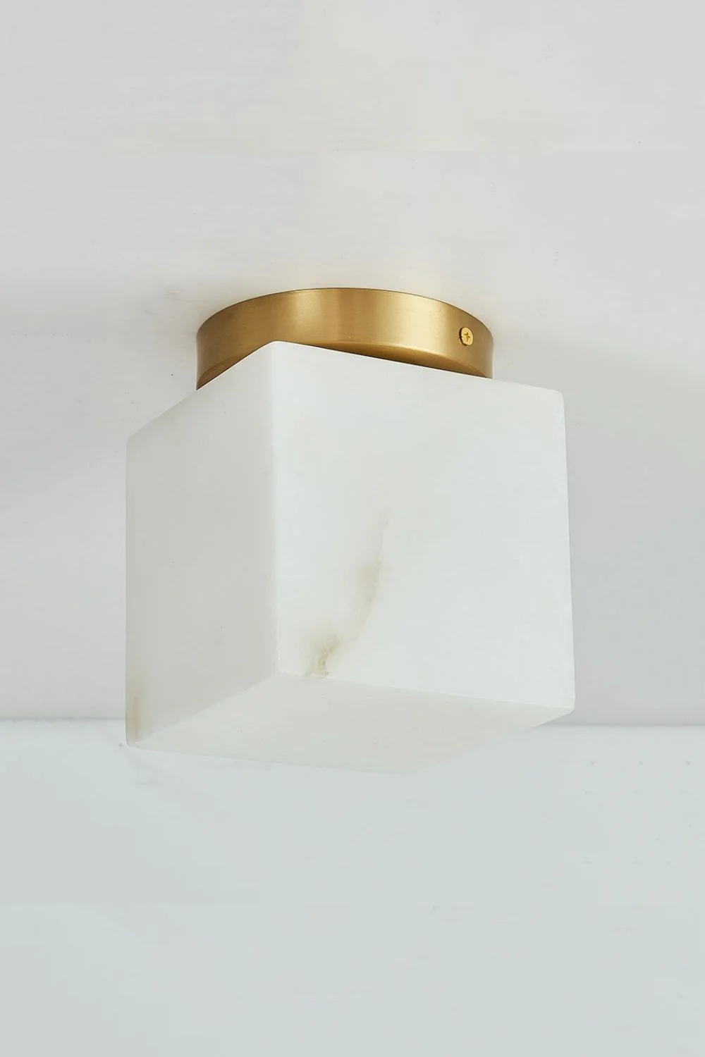 Alabaster Melange Brass Ceiling Light - Image 16