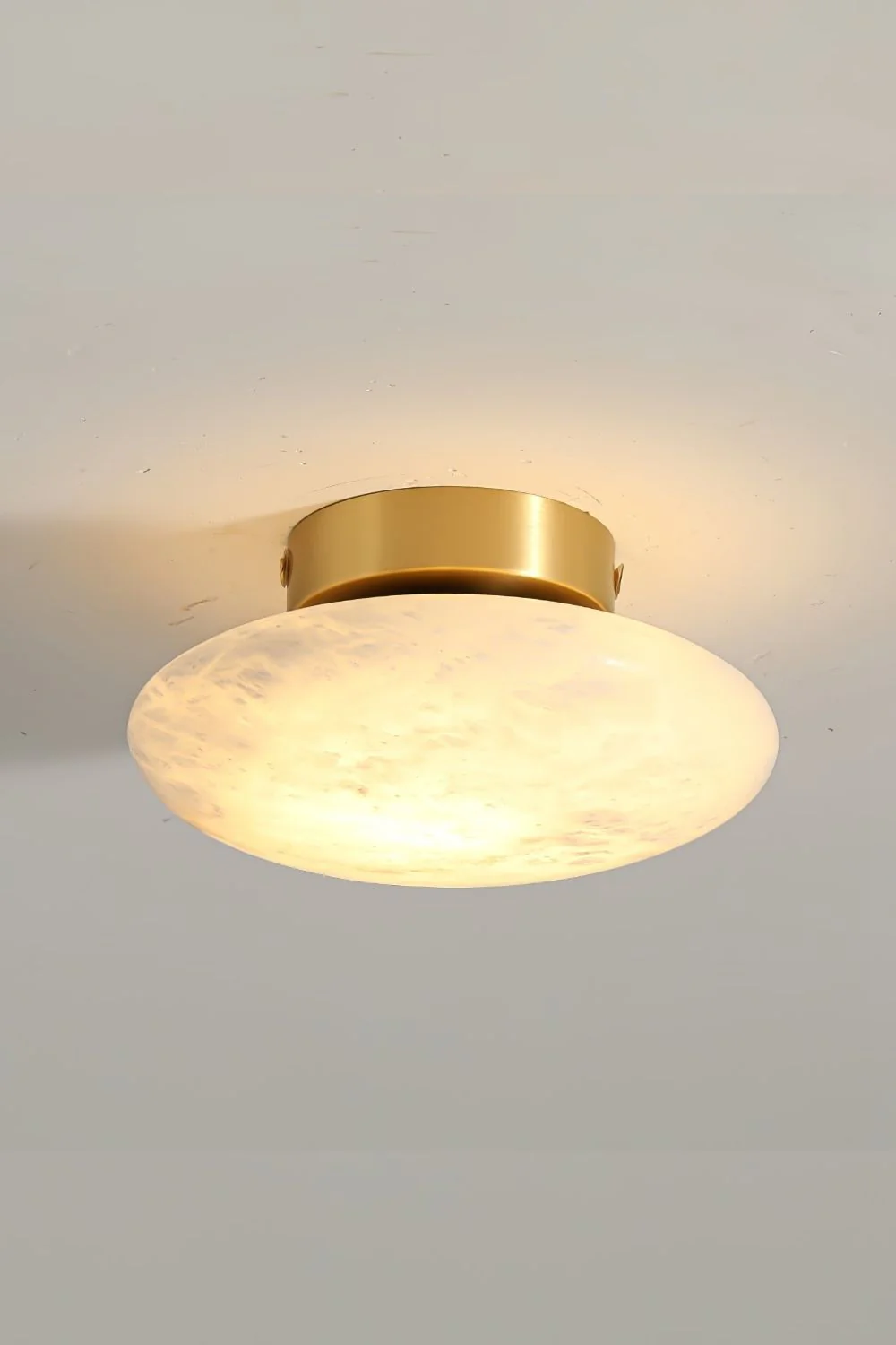 Alabaster Oval Ceiling Lamp - Image 24