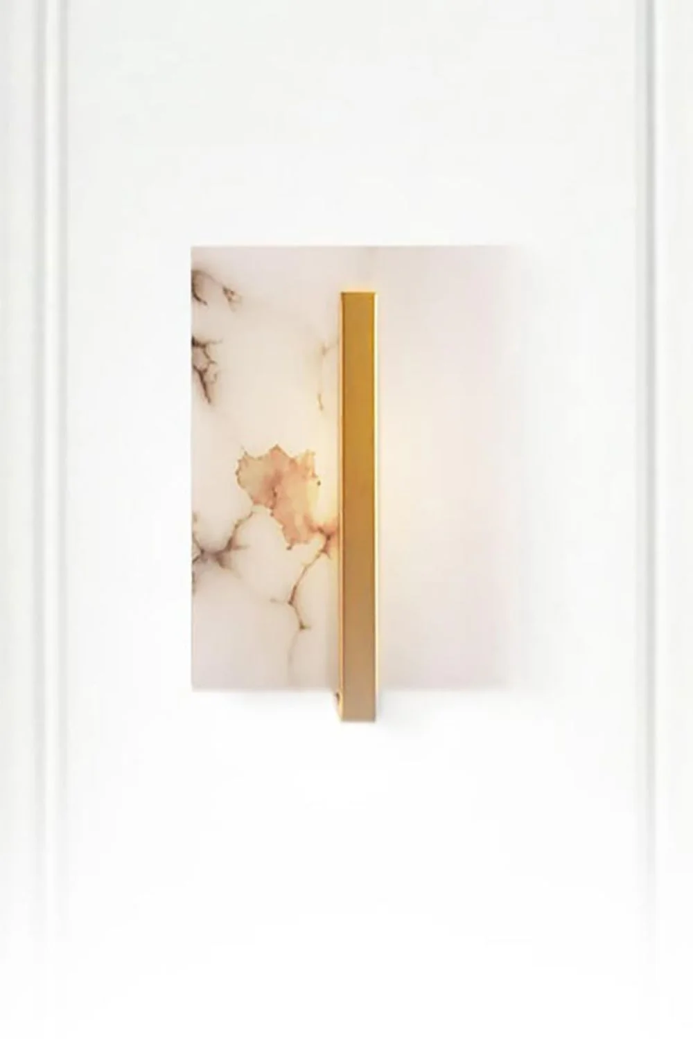 Alabaster Square Wall Sconce - Image 7