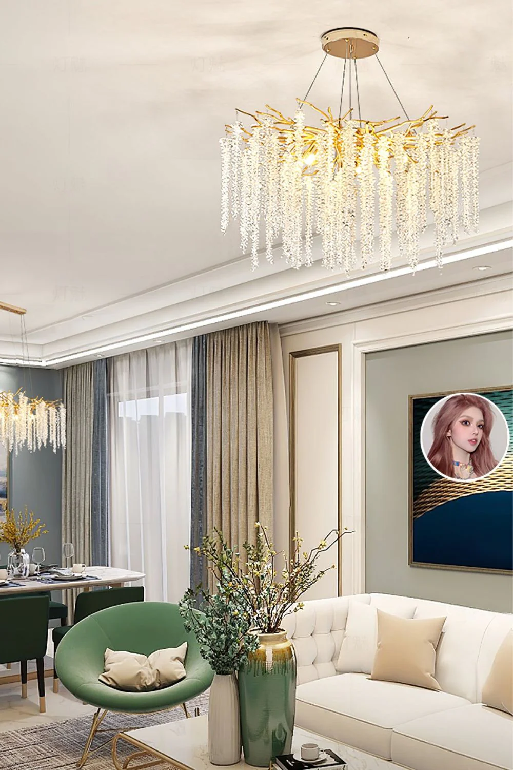 Albero Crystal Chandelier - Image 18