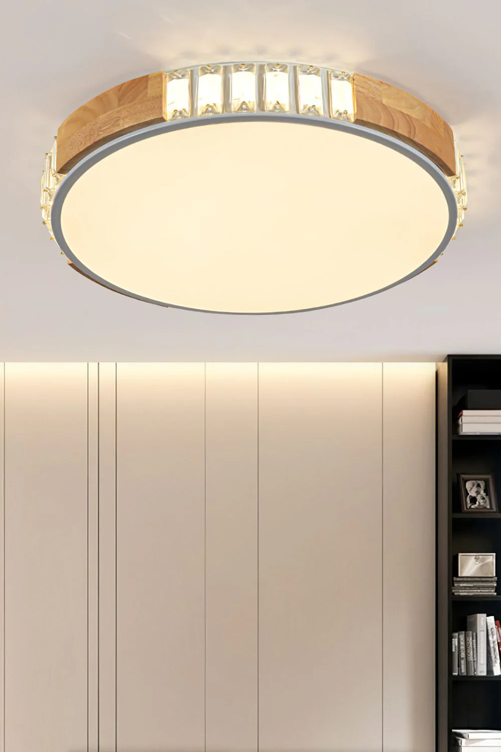 Wooden Alta Crystal Ceiling Light - Image 16