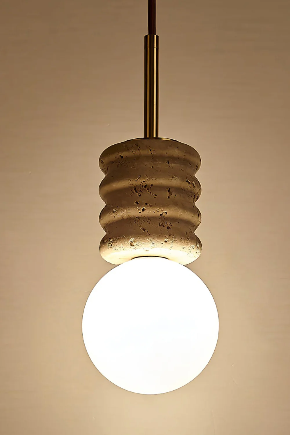 Alvia Travertine Pendant Lamp - Image 11