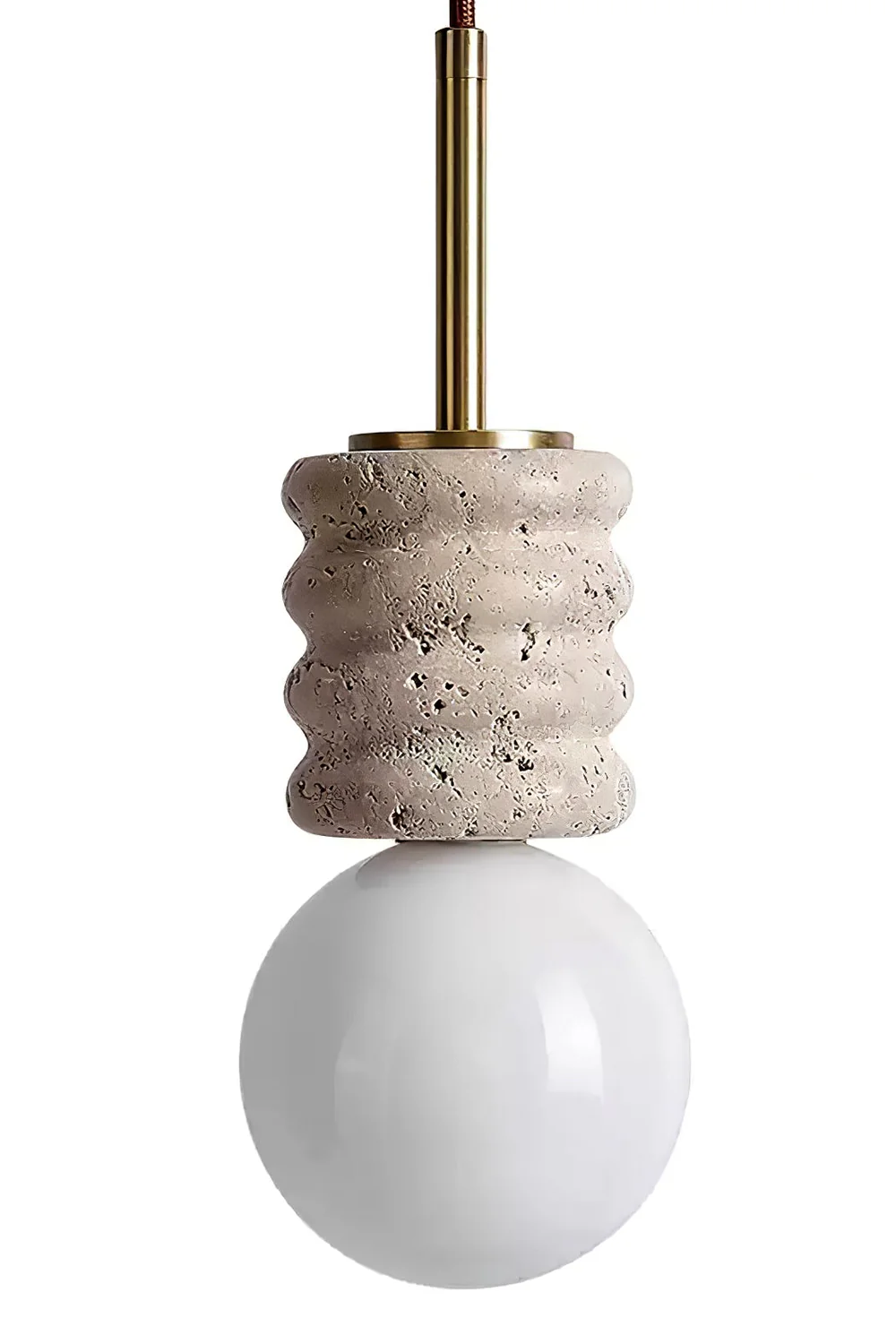Alvia Travertine Pendant Lamp - Image 13