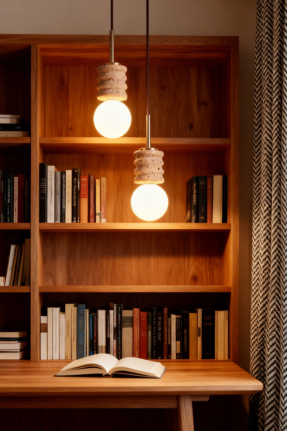 Alvia Travertine Pendant Lamp - Image 9