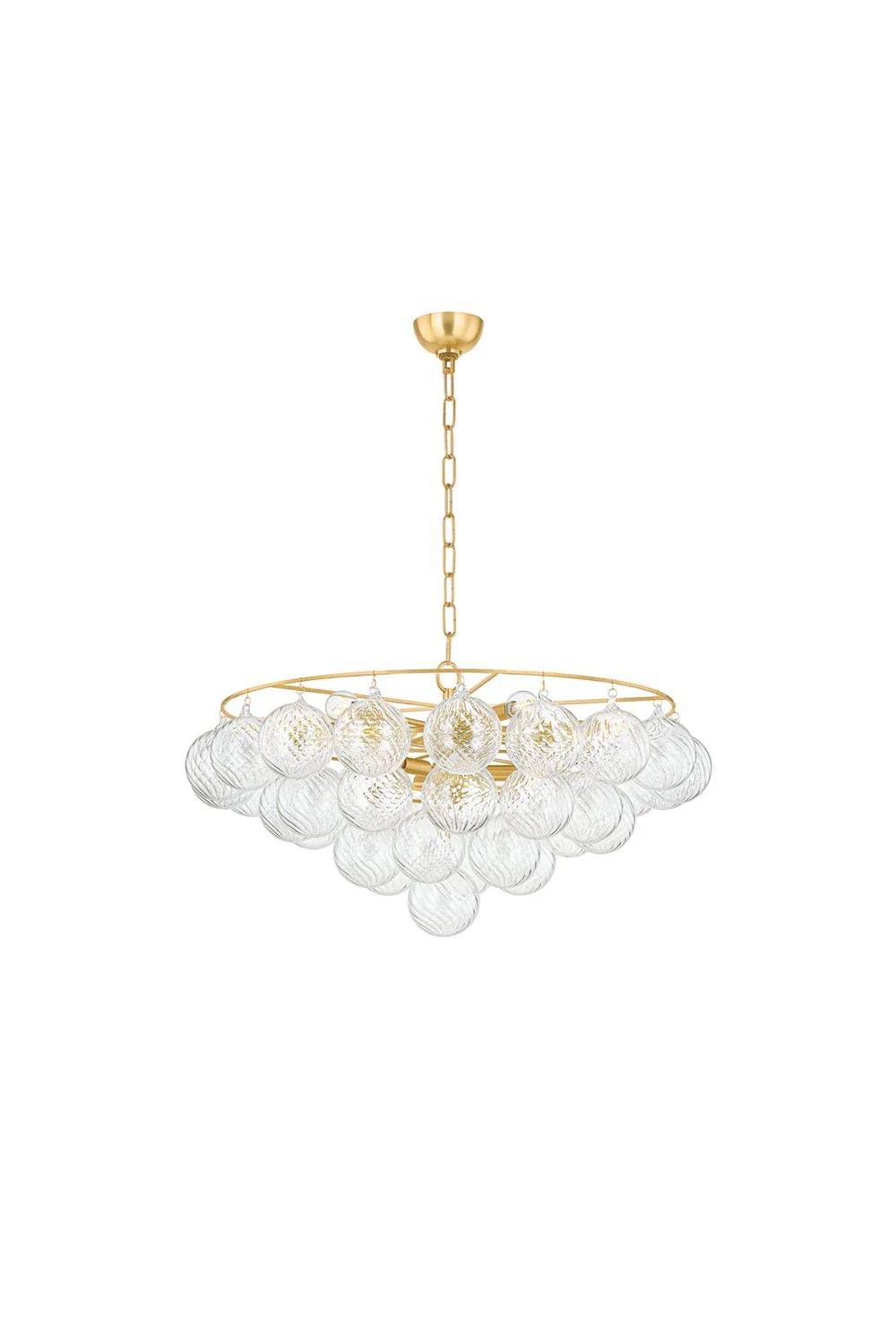 Amber Bubble Glass Chandelier - Image 24
