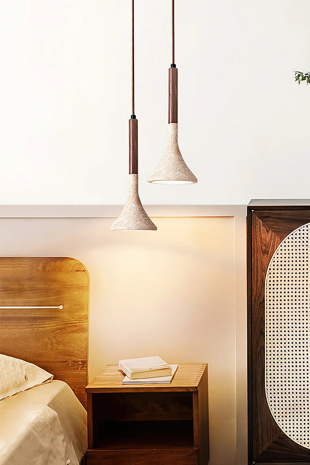 Aplomb Travertine Pendant Lamp - Image 6