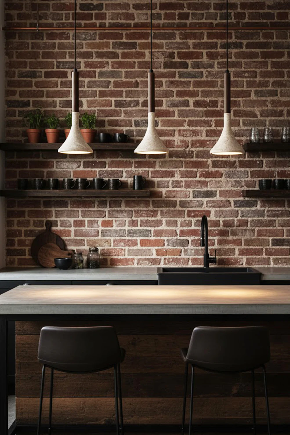 Aplomb Travertine Pendant Lamp - Image 9