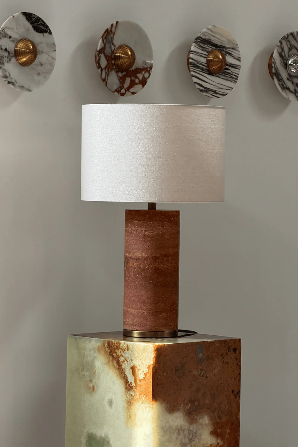 Aria Stone Table Lamp - Image 10