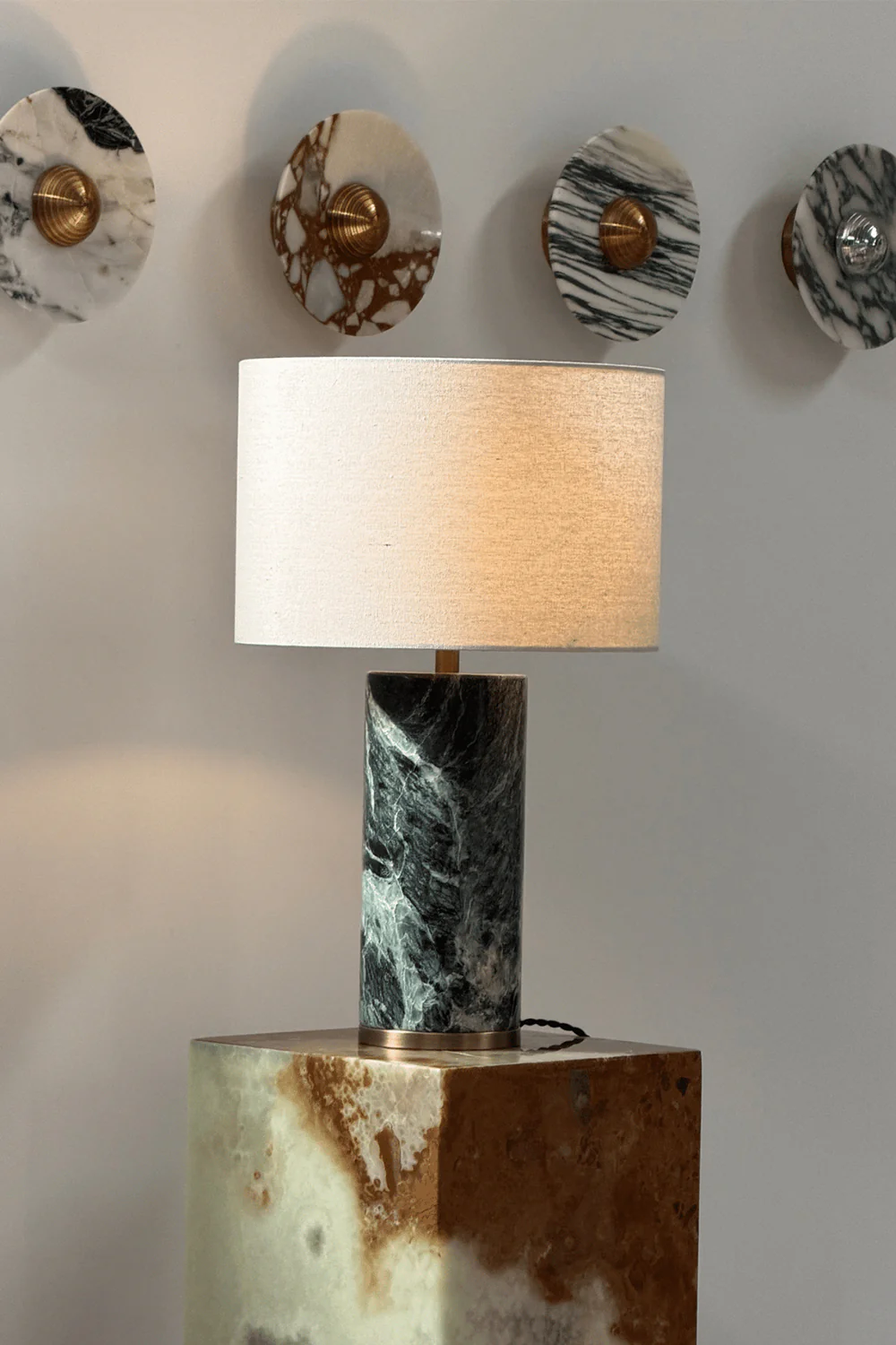 Aria Stone Table Lamp - Image 19
