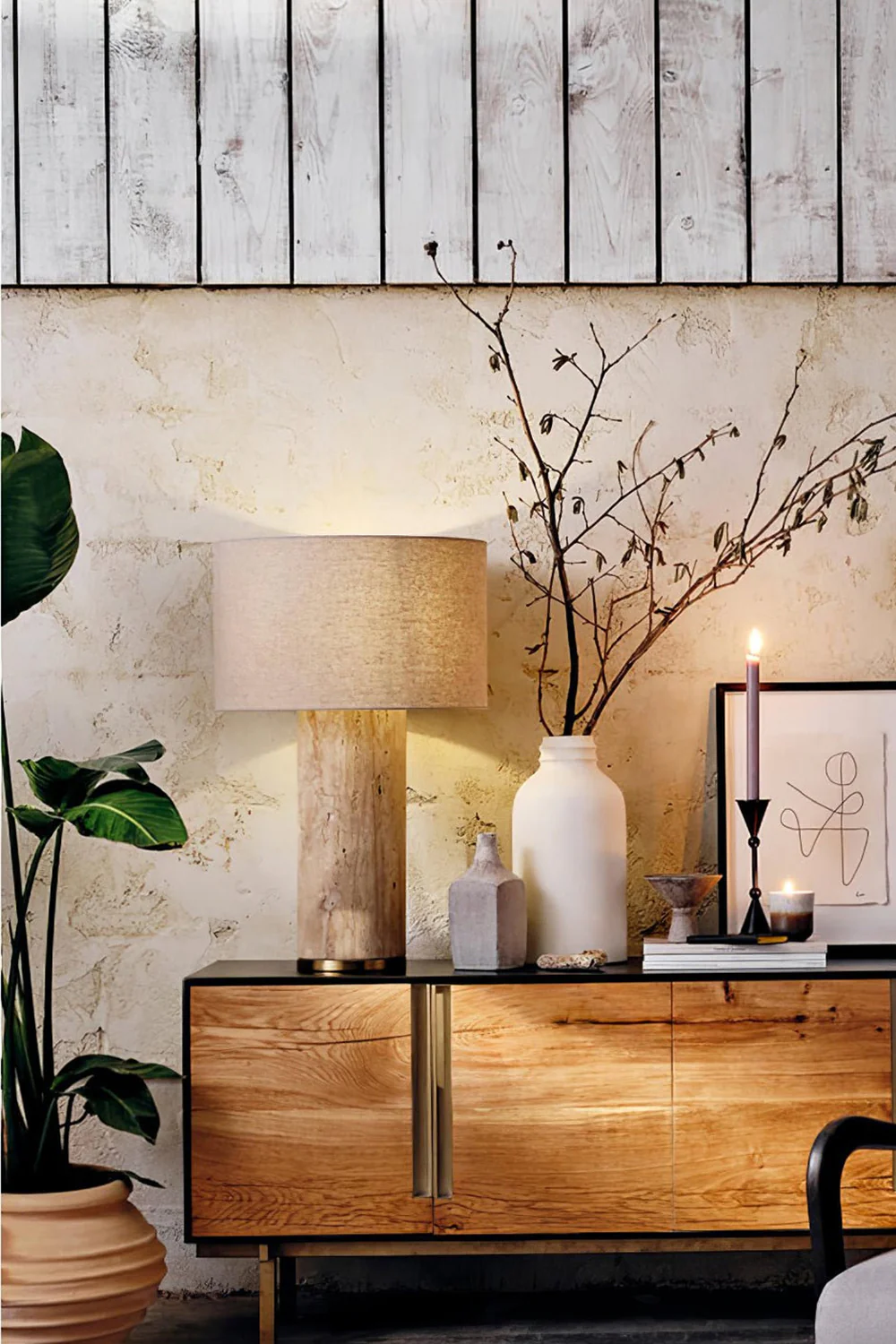 Aria Stone Table Lamp - Image 3