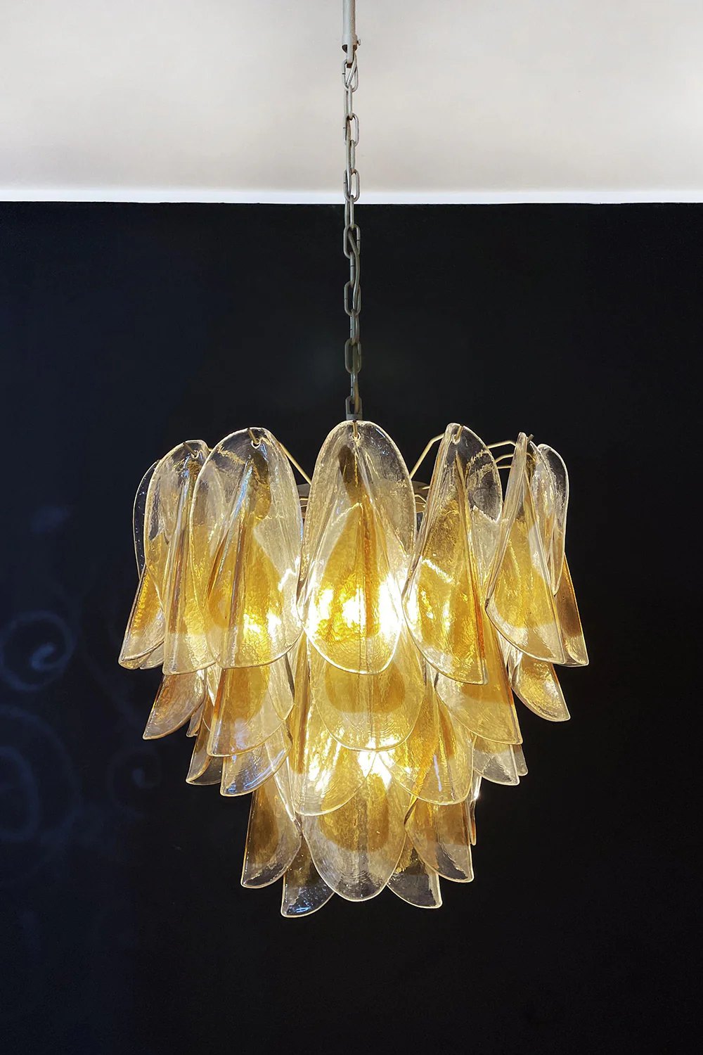 Art Amber  Glass Swallows  Chandelier - Image 10