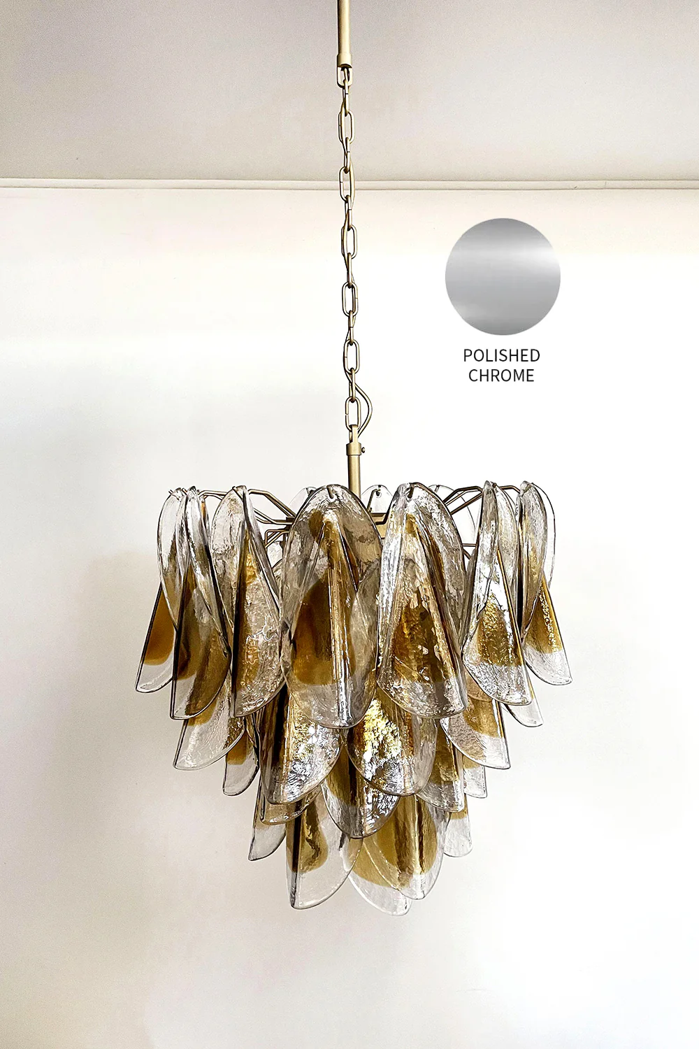Art Amber  Glass Swallows  Chandelier - Image 20