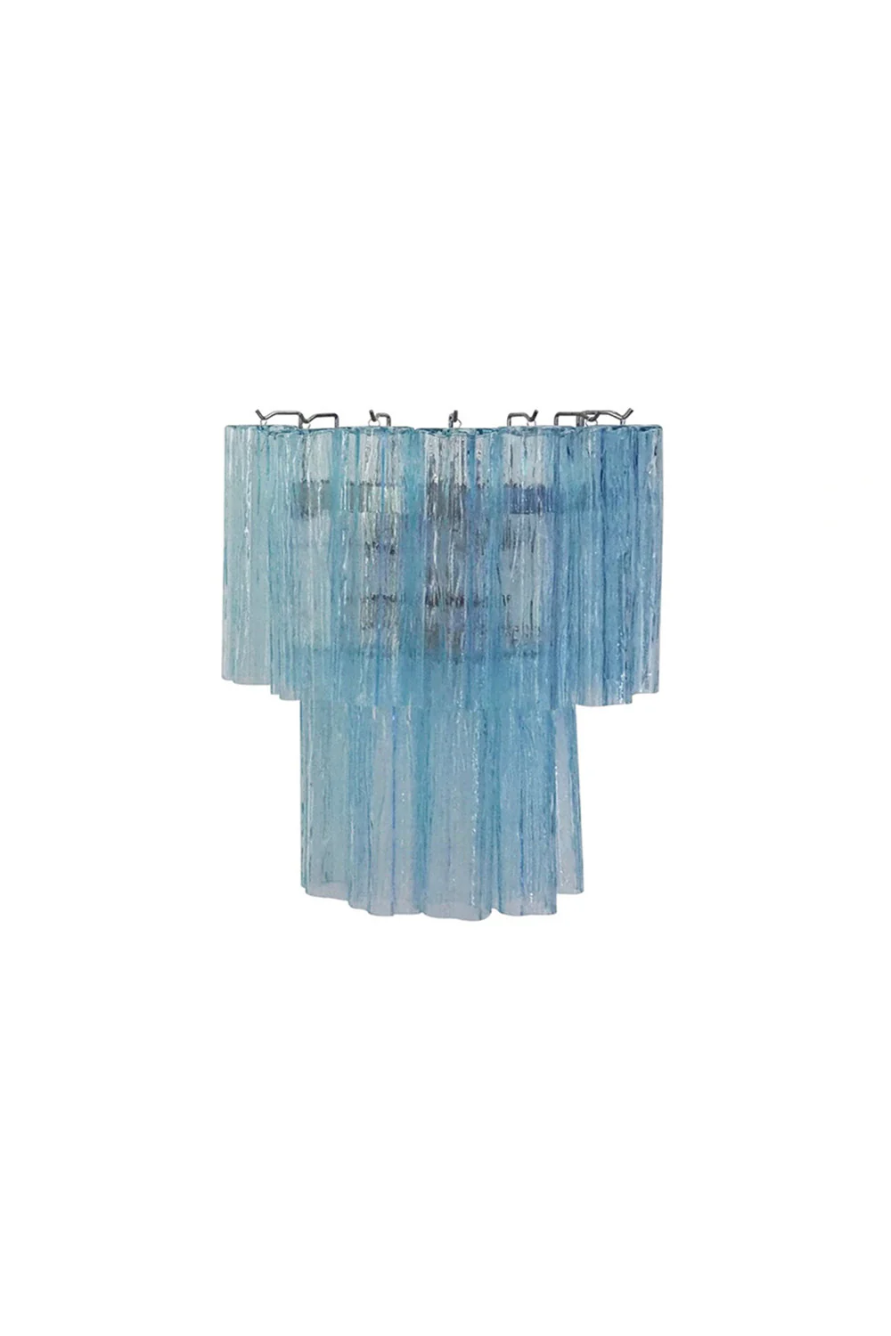 Art Blue Glass Wall Lamp– Tube Design