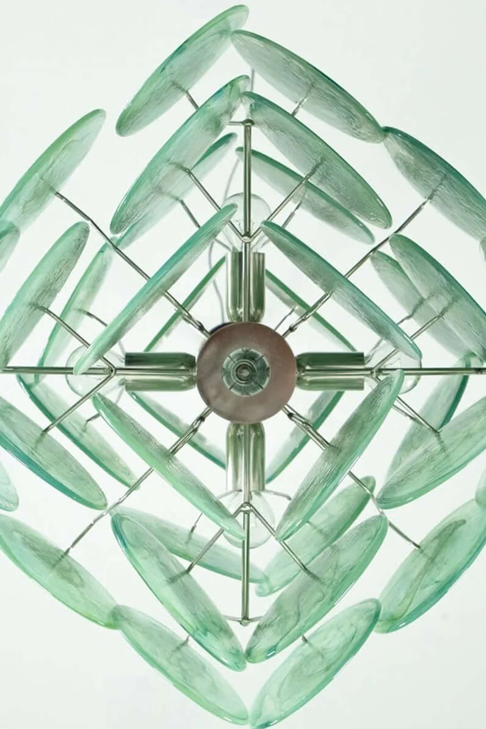 Art Green Disks Chandelier - Image 13