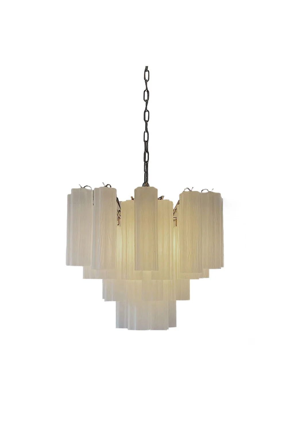 Art Opal Tube  Chandelier - 36 tubes