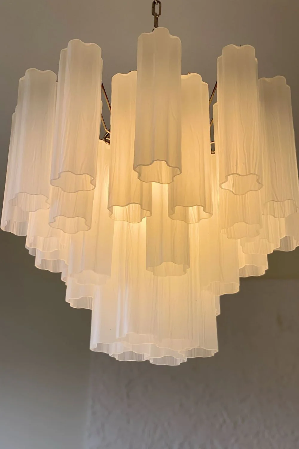 Art Opal Tube  Chandelier - 36 tubes - Image 4