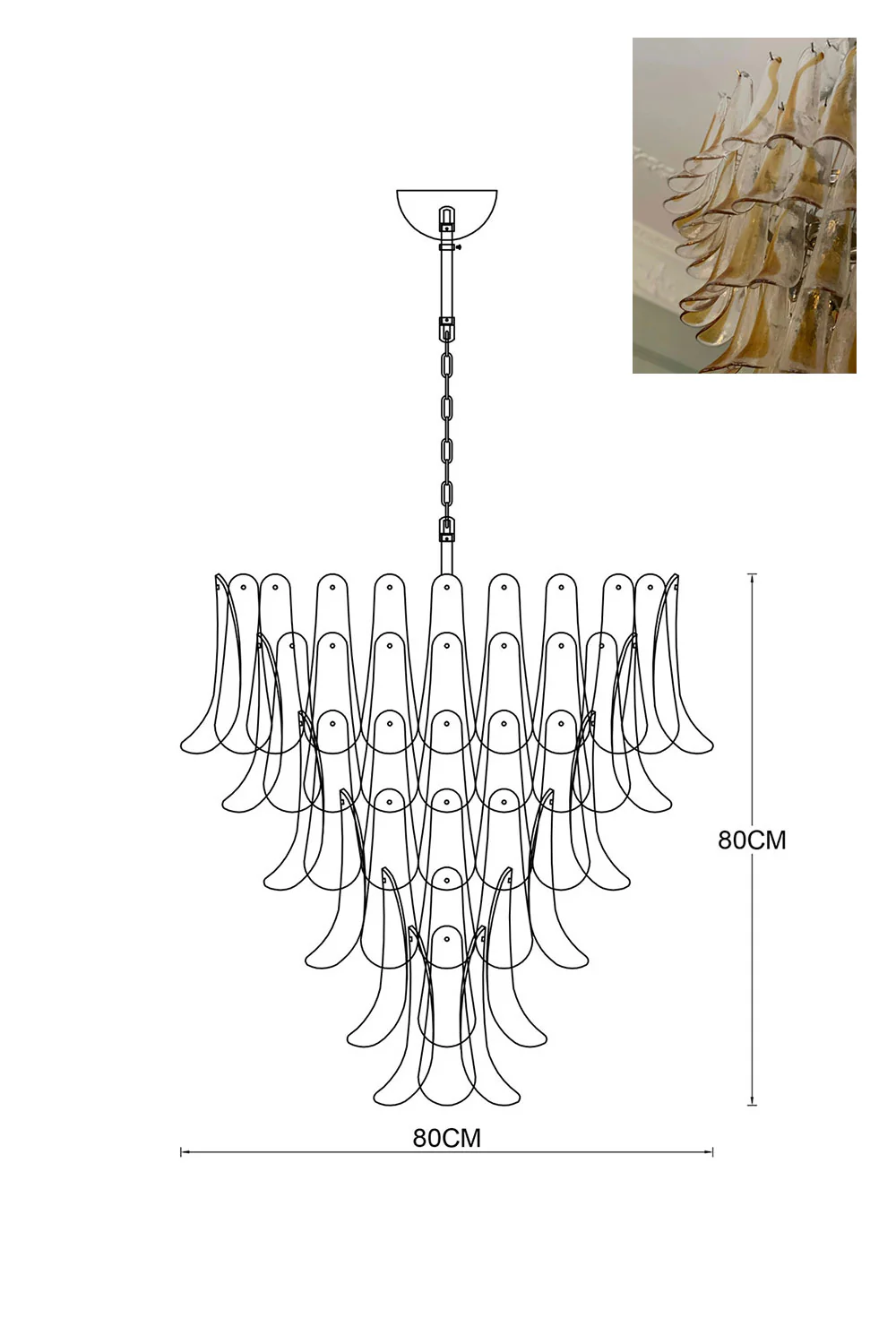 Art Petals Chandelier - Image 67