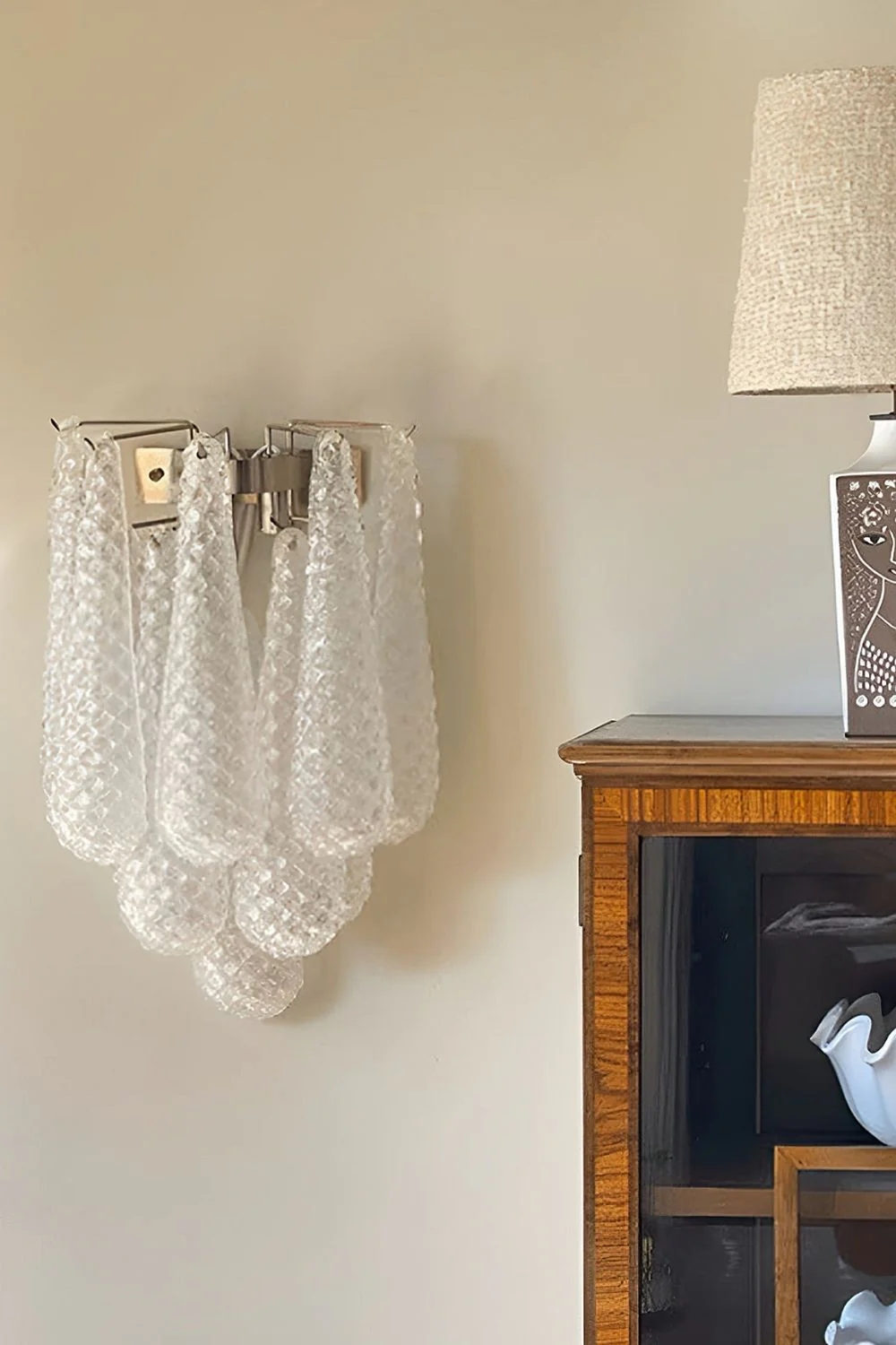 Art Petals White Wall Light - Image 6