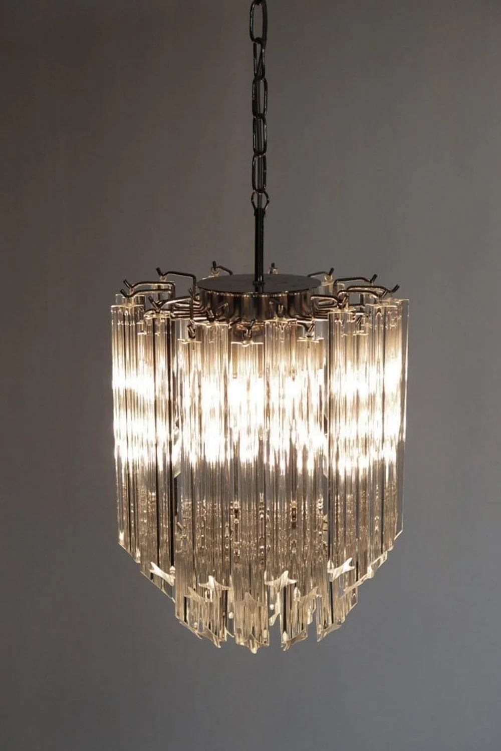 Art Quadriedri Glass Chandelier - Image 7