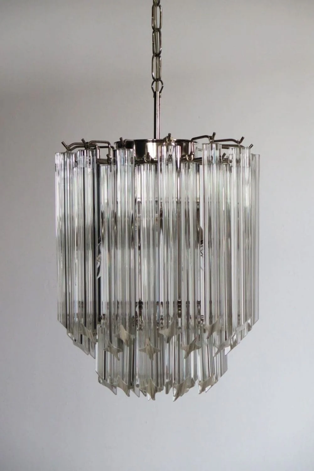 Art Quadriedri Glass Chandelier - Image 8