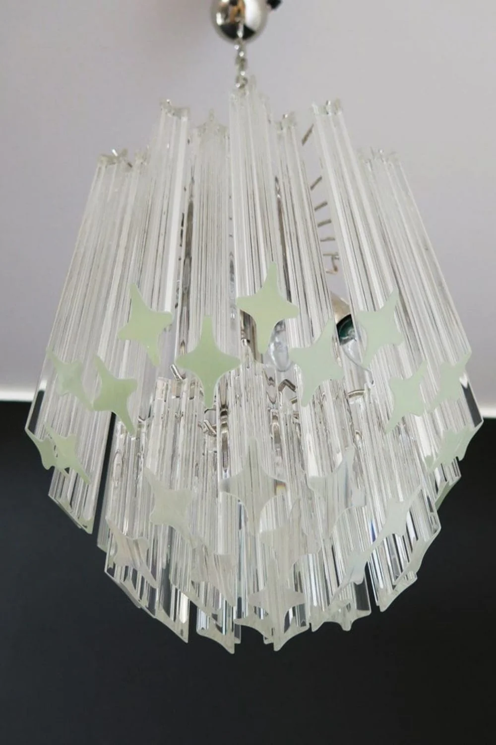 Art Quadriedri Glass Chandelier - Image 9