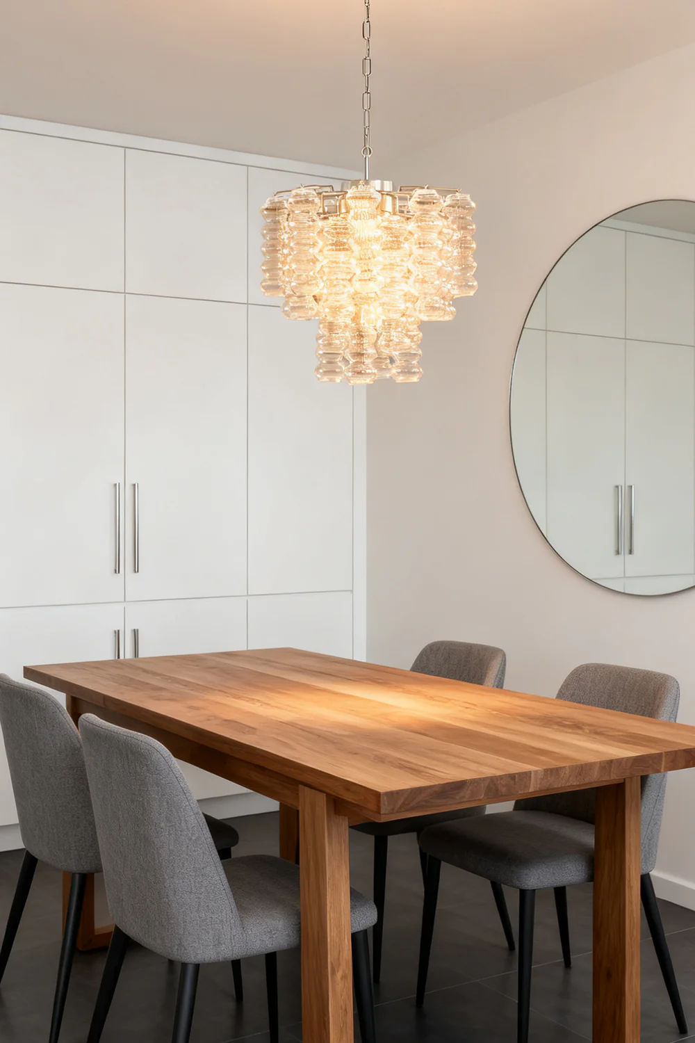 Art Ripple Glass Tube Chandelier - Image 11