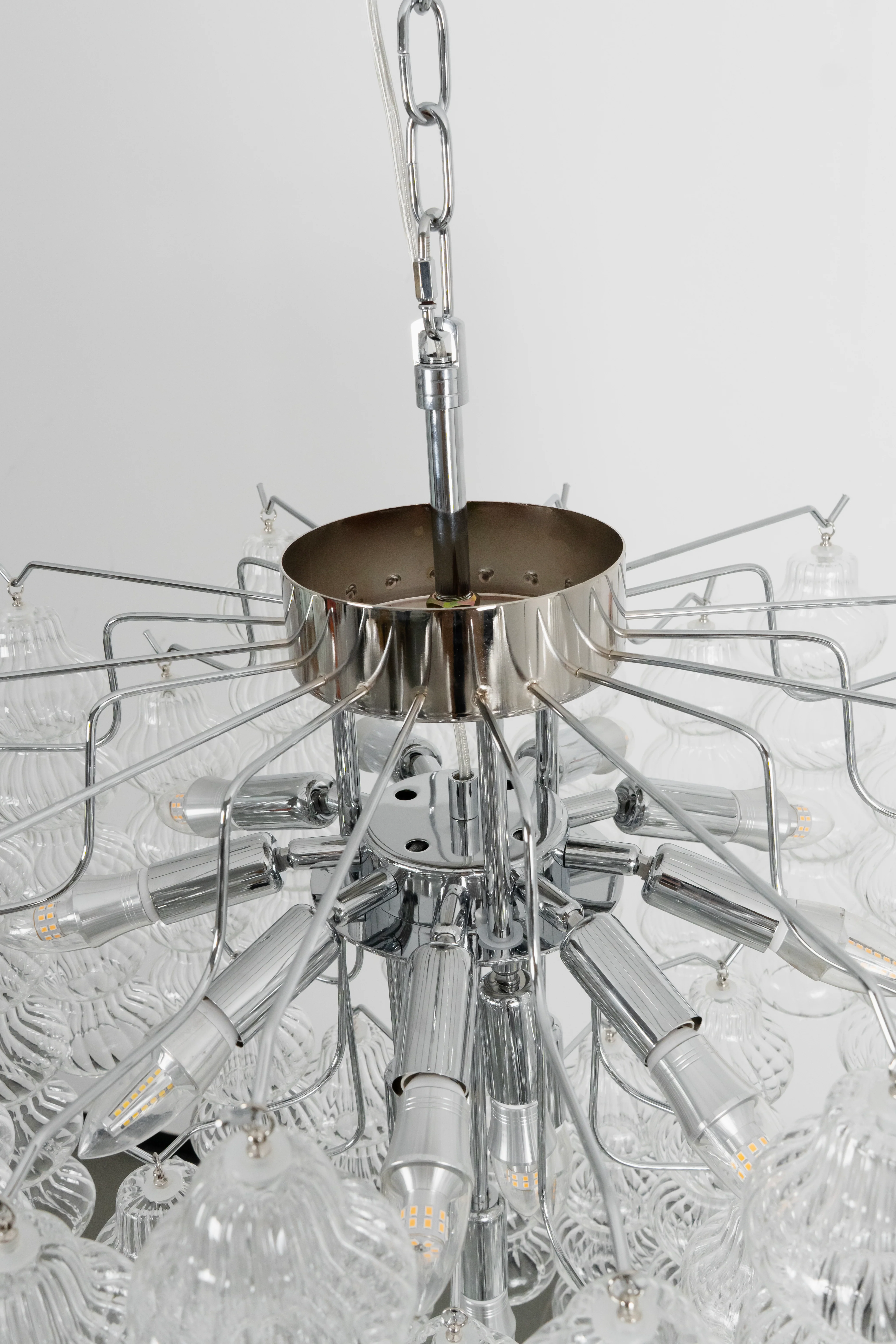 Art Ripple Glass Tube Chandelier - Image 14