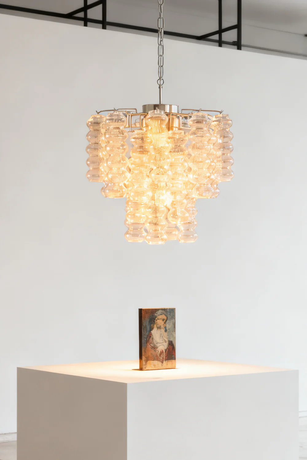 Art Ripple Glass Tube Chandelier - Image 16