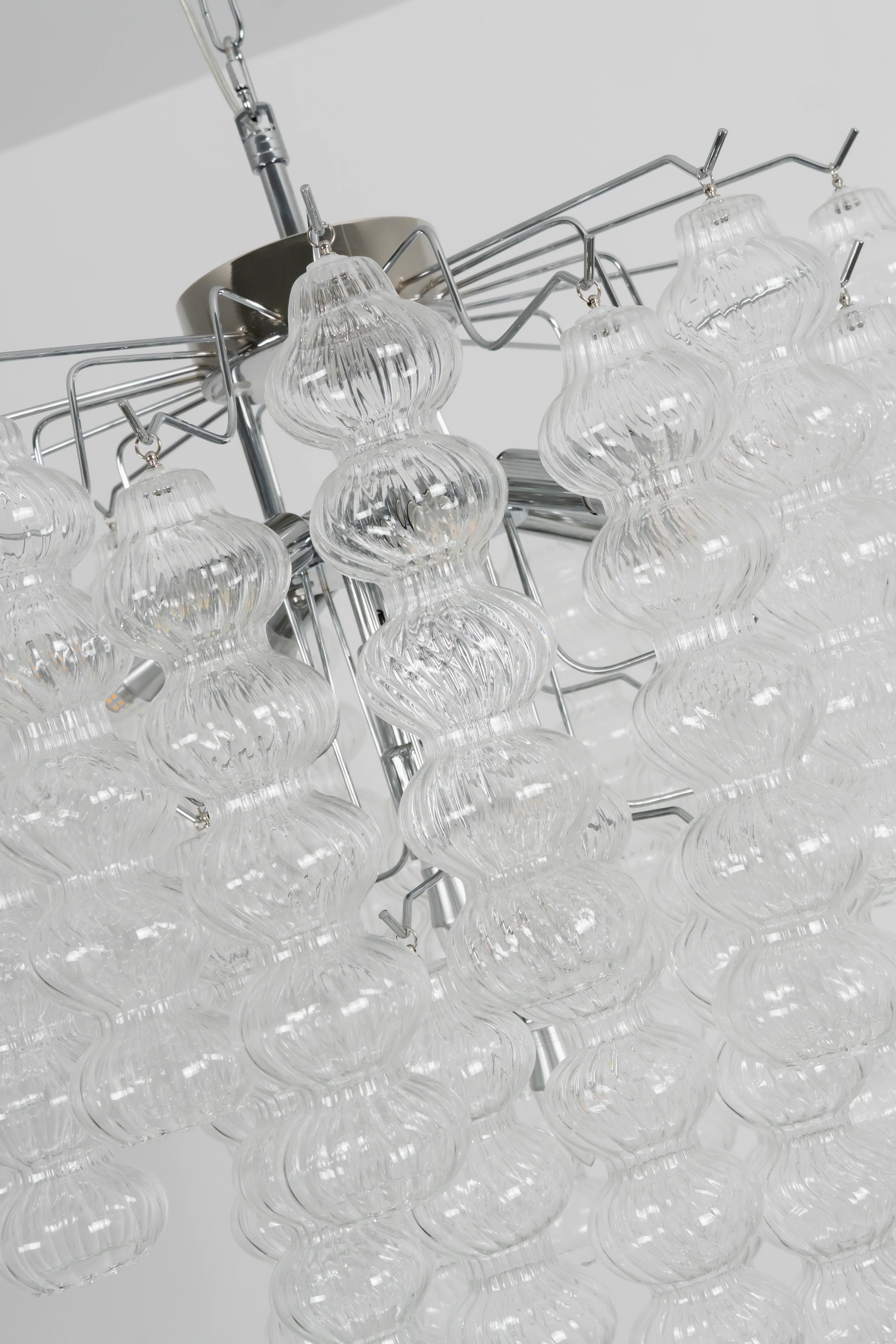 Art Ripple Glass Tube Chandelier - Image 19