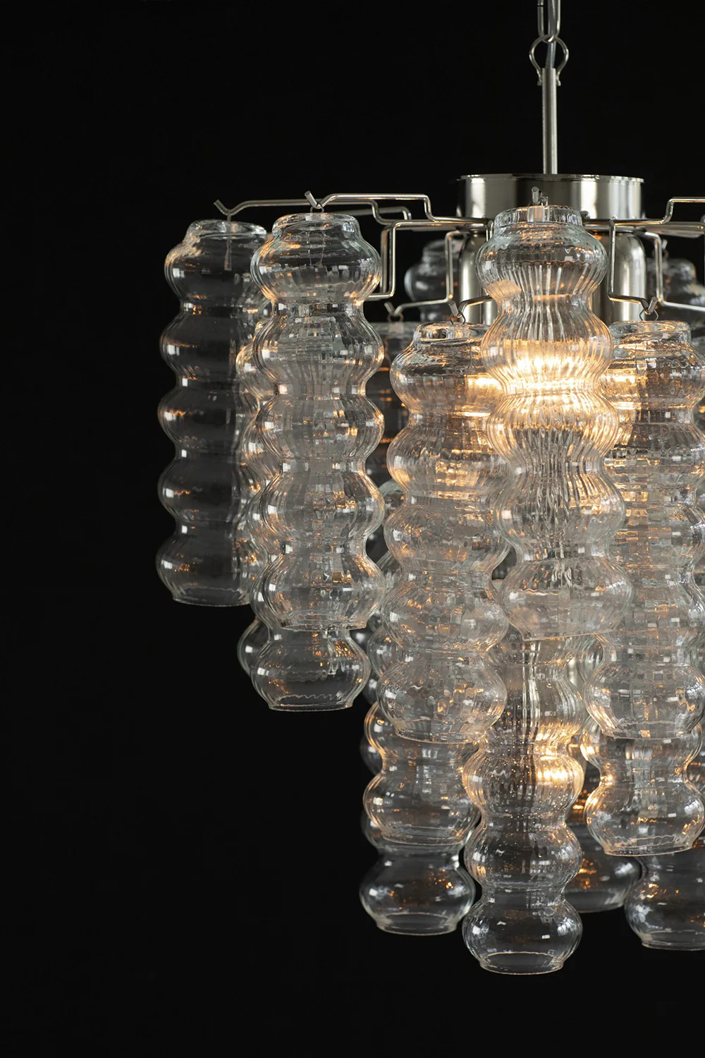 Art Ripple Glass Tube Chandelier - Image 23