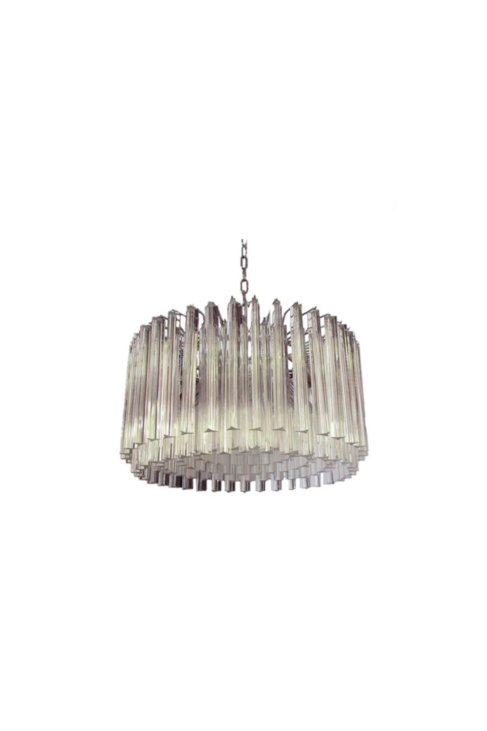 Art Transparent Prism Triedri Chandelier