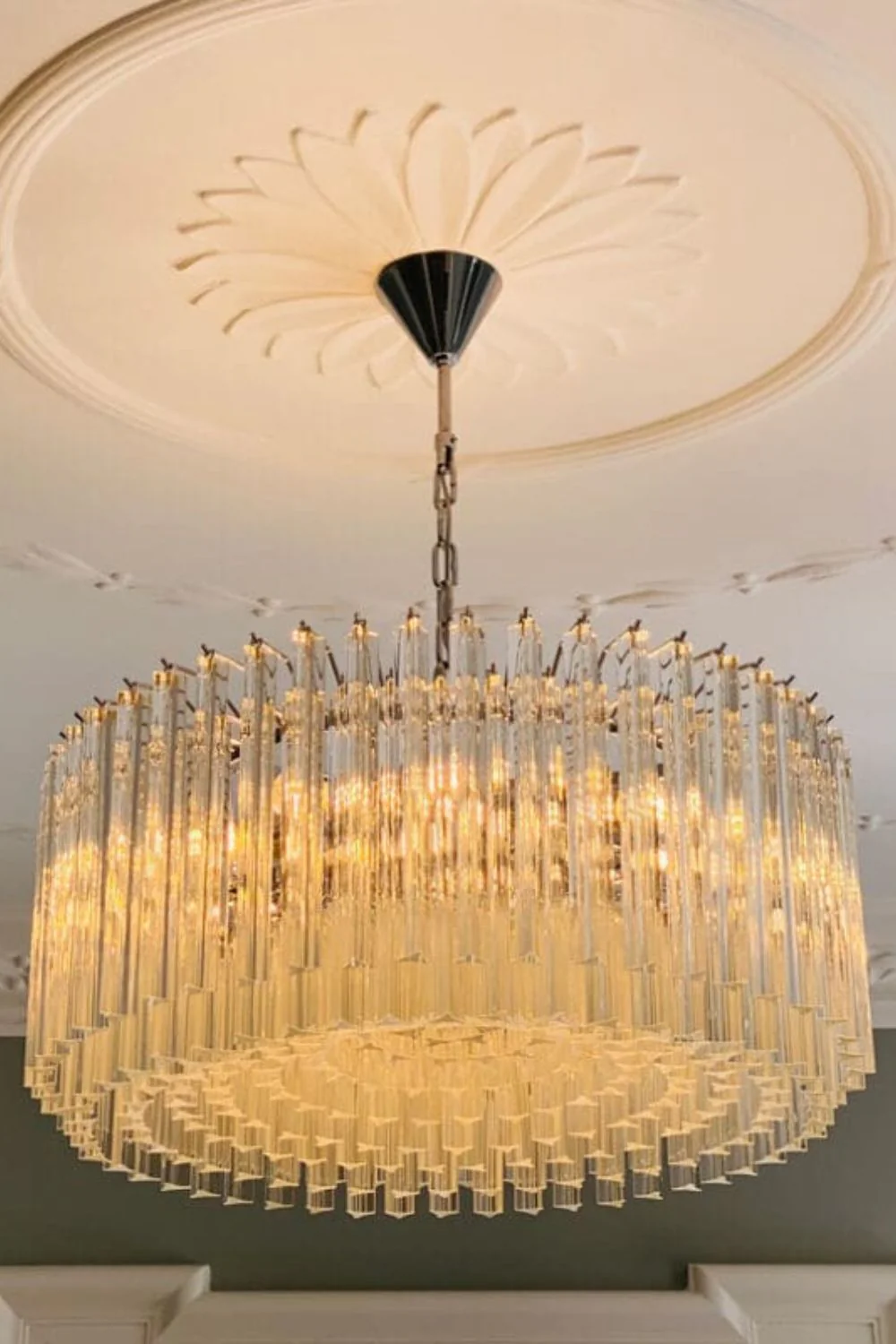 Art Transparent Prism Triedri Chandelier - Image 10