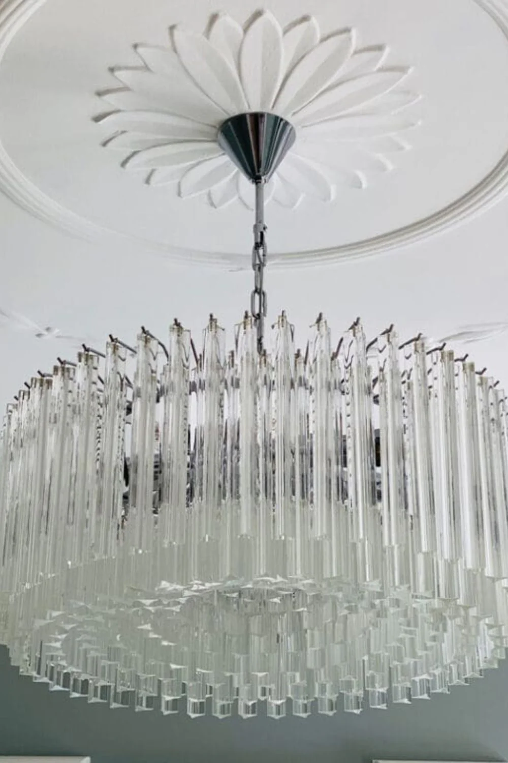 Art Transparent Prism Triedri Chandelier - Image 12